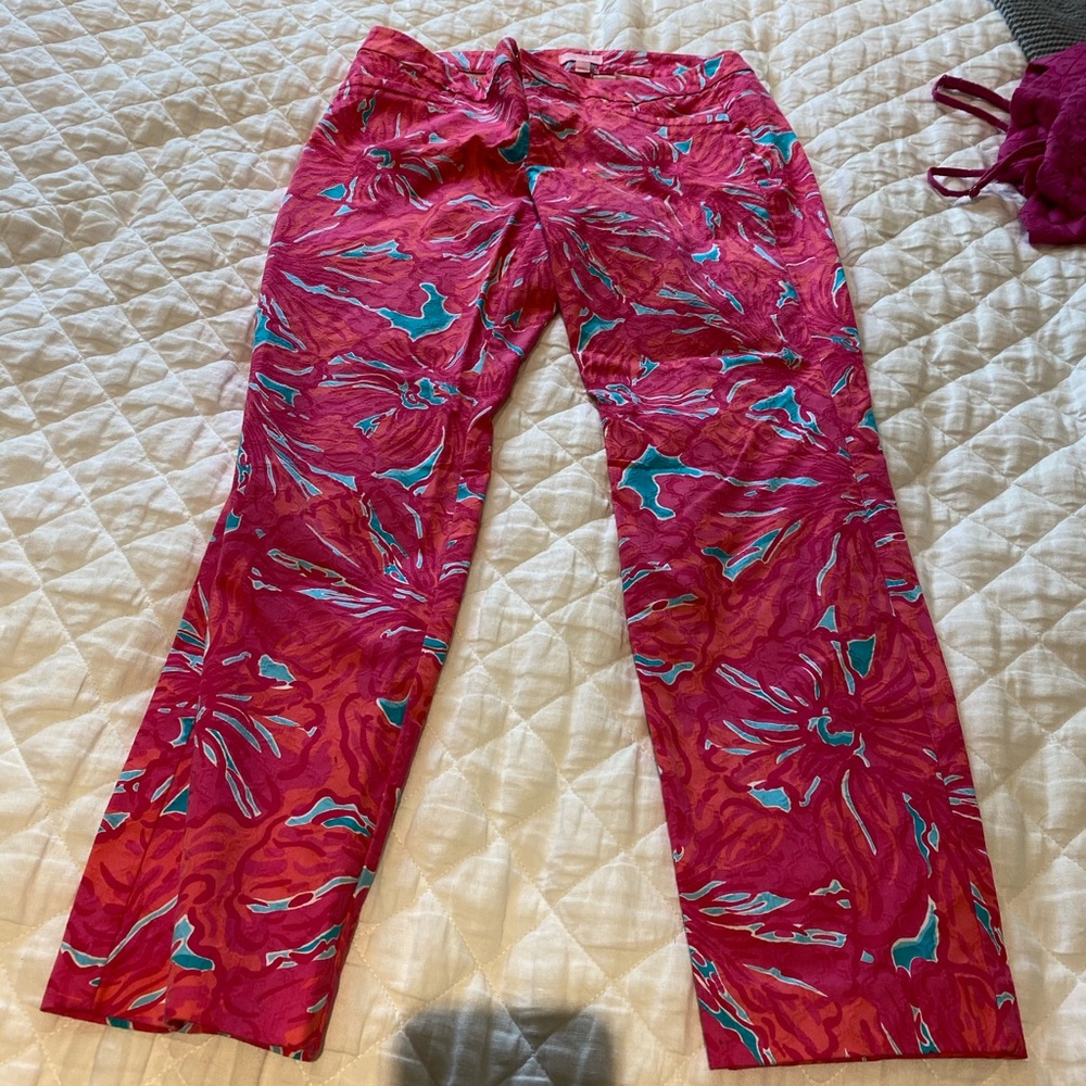 Lilly Pulitzer Kelly Ankle Pant Size 10